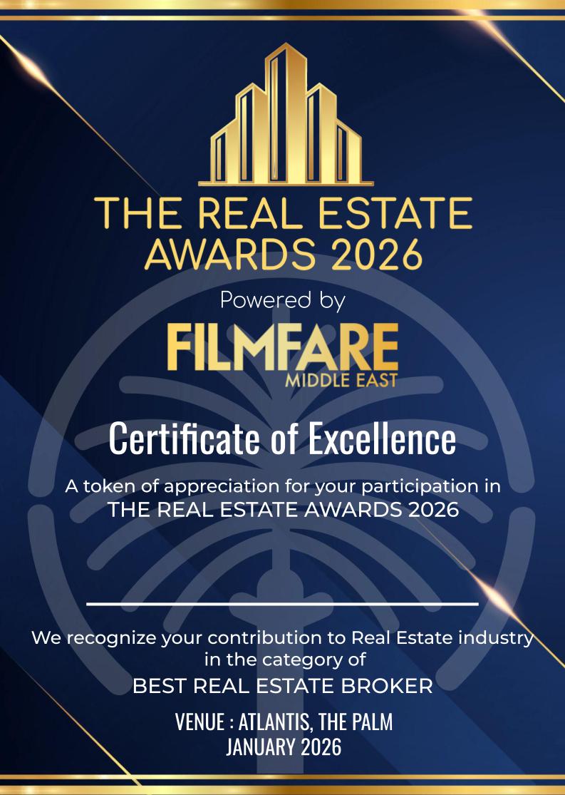 Certificate of Appreciation